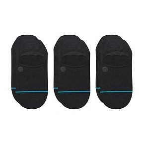Stance Icon No Show 3 Pack – ponožky do tenisek, černé, 3 páry Stance Icon No Show 3 Pack – ponožky do tenisek, černé, 3 páry