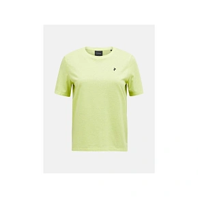 Tričko PEAK PERFORMANCE Explore Graphic Tee Women, žluté