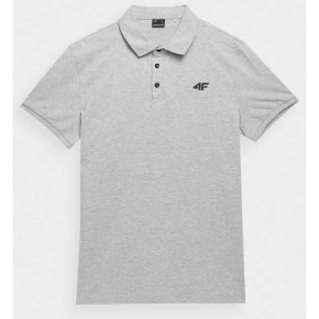 Tričko 4F M 4FSS23TPTSM038COOLLIGHT greyMELA Tričko 4F M 4FSS23TPTSM038COOLLIGHT greyMELA