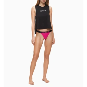 Plážový top KW0KW01009-BEH černá - Calvin Klein