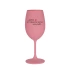 PROTOŽE BÝT ZDRAVOTNÍ SESTRA NENÍ PRDEL - růžová sklenice na víno 350 ml
