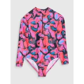 Dívčí jednodílné plavky 4F 4FJWSS25USWSF094-90A Dívčí jednodílné plavky 4F 4FJWSS25USWSF094-90A