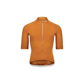 Cyklistické tričko POC M's Thermal Lite Jersey, hnědé