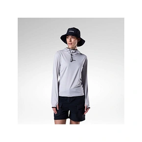 Dámská mikina ROSSIGNOL W Westweg Sun Hoodie, šedá Dámská mikina ROSSIGNOL W Westweg Sun Hoodie, šedá