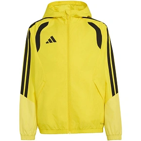 Dětská bunda adidas Tiro 26 Competition All Weather, žlutá, KS9918 Dětská bunda adidas Tiro 26 Competition All Weather, žlutá, KS9918