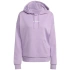 Dámská mikina adidas Essentials Linear French Terry Hoodie purple JY0036
