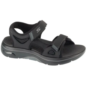 Sandály Skechers Go Walk Arch Fit 2.0 - Capistrano 229309-BBK Black 40 Sandály Skechers Go Walk Arch Fit 2.0 - Capistrano 229309-BBK Black 40