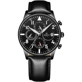 Pánské hodinky Giewont Chronograph Sapphire Black GW5630-A1 Pánské hodinky Giewont Chronograph Sapphire Black GW5630-A1