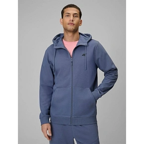 Pánská mikina 4F 4FRSS26TSWSM3106-30S na zip s kapucí