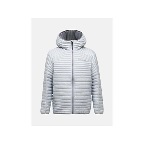 Pánská bunda PEAK PERFORMANCE M Monolight Insulated Hood Jacket, šedá