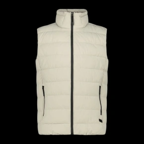 CMP pánská zateplená vesta zimní sportovní bez rukávů béžová (34K0757/A238)