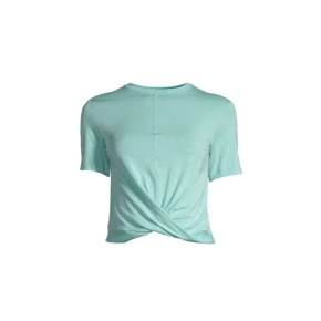 CASALL Delight Short Wrap Tee mint CASALL Delight Short Wrap Tee mint