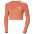 Dámské bezešvé tričko Allure Seamless Crop Top Ls W 53939 284 - Helly Hansen
