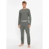 Pánské pyžamo U2BX00KBZG0 A911 šedé - Guess