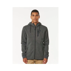 RIP CURL Anti Series Departed Zip Thr mikina hnědá RIP CURL Anti Series Departed Zip Thr mikina hnědá