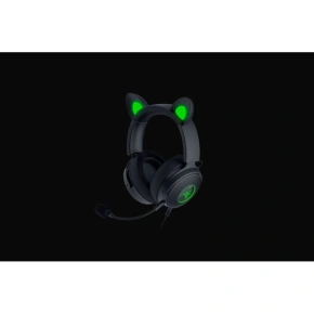 Razer Drátová, Do uší, Černá, Herní náhlavní souprava, Kraken V2 Pro, Kitty Edition Razer Drátová, Do uší, Černá, Herní náhlavní souprava, Kraken V2 Pro, Kitty Edition
