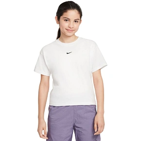 Dětské tričko Nike Sportswear bílé FZ5559 100 Dětské tričko Nike Sportswear bílé FZ5559 100