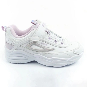 Fila Skye V dětská sportovní obuv pro dívky na suchý zip bílá Fila Skye V dětská sportovní obuv pro dívky na suchý zip bílá