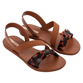 Ipanema boty dámské sandály Vibrant Sandal Fem fashionable comfortable brown dámské