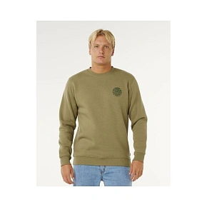 Pánská mikina RIP CURL Wetsuit Icon Hood, zelená Pánská mikina RIP CURL Wetsuit Icon Hood, zelená