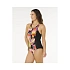 Dámské plavky RIP CURL Mirage Zip Front One Piece, vícebarevné