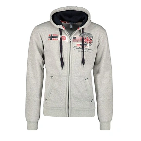 Pánská mikina Geographical Norway GORMA MEN 100 EO +BS (WT1880H/GN-BLENDED šedá) Pánská mikina Geographical Norway GORMA MEN 100 EO +BS (WT1880H/GN-BLENDED šedá)