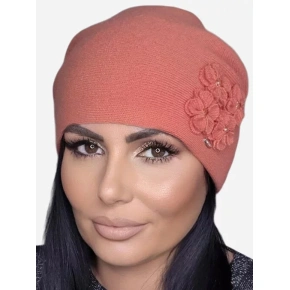 Dámská čepice Rudy K.21.043.27 skořicová - Kamea