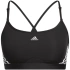 Sportovní podprsenka adidas Aeroreact Training Light-Support 3-Stripes Bra W HC7862