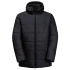 Jack Wolfskin pánská přechodná bunda DEUTZER LONG JKT M black prodyšná tkanina black (1207451_6000) pánské