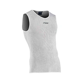 Cyklistické tričko NORTHWAVE LIGHT Base layer – bílé