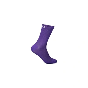 Cyklistické ponožky POC LITHE MTB Sock Mid – fialové
