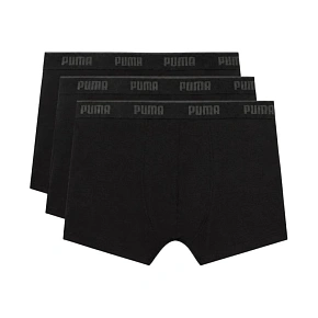 Pánské boxerky Puma, balení po 3 kusech, černé, 947130 03 Pánské boxerky Puma, balení po 3 kusech, černé, 947130 03