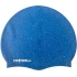 Crowell Recycling Perleťově modrá barva 5 silikonových plaveckých čepic