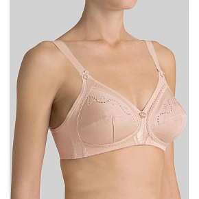 Podprsenka bez kostice Doreen + Cotton 01 N - Triumph Podprsenka bez kostice Doreen + Cotton 01 N - Triumph