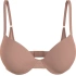 Dámská podprsenka LIGHTLY LINED DEMI 000QF9005E FSR make-up - Calvin Klein