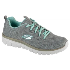 Boty Skechers Twisted Fortune W 12614-GYMN Boty Skechers Twisted Fortune W 12614-GYMN