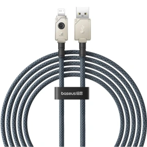 Baseus Nezlomitelný kabel USB-IP 2,4A 2m (bílý)