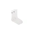 Cyklistické ponožky POC Cadence Road Long Socks, bílé