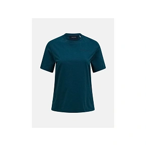 Dámské tričko PEAK PERFORMANCE W Original Small Logo Tee, zelené Dámské tričko PEAK PERFORMANCE W Original Small Logo Tee, zelené