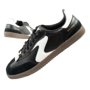 Skechers Kickoff dámské sportovní boty tenisky černé kožené dámské