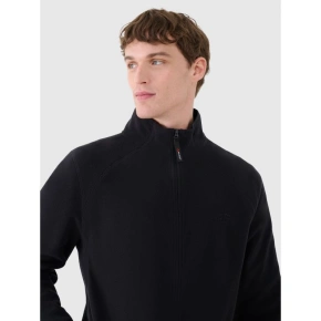 Pánská trekingová bunda 4F 4FWSS25TFLEM304-20S se stojáčkem z fleecu Pánská trekingová bunda 4F 4FWSS25TFLEM304-20S se stojáčkem z fleecu