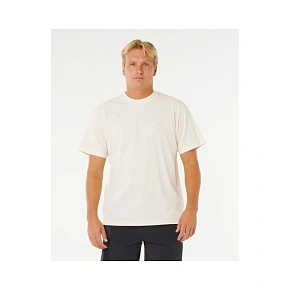 Pánské tričko RIP CURL Search Embroidery Tee, bílé