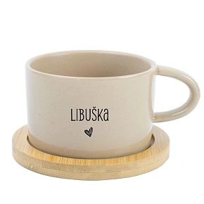 Libuška - krémový hrníček makronka 200 ml