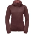 Dámská přechodná bunda s kapucí Jack Wolfskin Windhain Hoody W softshell červená (1307481_2866)