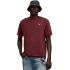 Pánské tričko Puma Ess Elevated Relaxed Wash Tee burgundy 688048 96 pánské
