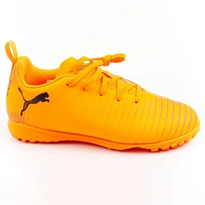 Dětská sportovní obuv Puma Future 8 Play TT fotbalové boty orange