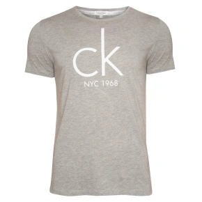 Pánské tričko s krátkým rukávem KM0KM00189-020 - Calvin Klein