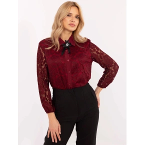 Dámská košile MI KS C242.16X Bordó - FPrice