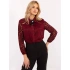 Dámská košile MI KS C242.16X Bordó - FPrice