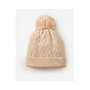 Čepice RIP CURL Premium Reg Pom Pom Beanie, béžová Čepice RIP CURL Premium Reg Pom Pom Beanie, béžová